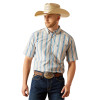 ARIAT PRO SHAUN CLASSIC KHAKI PRINT - MENS SHIRT  - 10058942