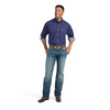 ARIAT WF IZIK CLASSIC MIDNIGHT PRINT - MENS SHIRT  - 10042320