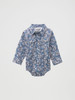 WRANGLER BABY BOY ONESIE WHITE/BLUE - KIDS BOYS SHIRT - 112369536