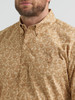 WRANGLER GEORGE STRAIT HONEY OAK - MENS SHIRT  - 112369585
