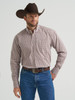 WRANGLER GEORGE STRAIT PURPLE TAN PLAID - MENS SHIRT  - 112369635