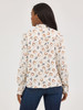 WRANGLER PUNCHY NECK TIE BLOUSE WHITE - LADIES SHIRT  - 112371697