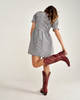 TECOVAS ANNIE SCARLET COWHIDE - BOOT LADIES  - W20007SCR