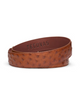 TECOVAS OSTRICH BELT II PECAN - ACCESSORIES BELT MEN - M30342PEC