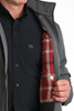 CINCH CONCEALED CARRY BONDED GREY - MENS JACKET  - MWJ1566005