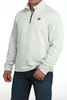 CINCH GREY 1/4 ZIP SWEATER - MEN SWEATER  - MWK1080018