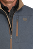 CINCH BLUE SOLID BONDED - MENS JACKET  - MWJ1567015