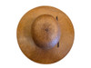 RODEO KING OPEN CROWN 4 1/2" BRIM - HAT STRAWS  - OC BROWN BANGORA