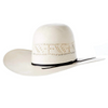 RODEO KING OPEN CROWN 4 1/2" BRIM - HAT STRAWS  - OC CROSS STRAW