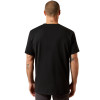 ARIAT BLACK FREEDOM FLAG - MENS TEE  - 10065892
