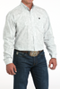 CINCH WHITE PAISLEY PRINT - MENS SHIRT  - MTW1105984