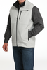 CINCH BONDED SOLID GREY SOFTSHELL - MEN VESTS  - MWV1515027