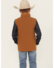 CINCH BROWN WINDPROOF BONDED - KIDS BOYS VESTS - MWV5180001