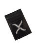 TWISTED X MONEY CLIP BLACK SILVER X - ACCESSORIES WALLET  - XRFP-2