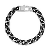 MONTANA SILVERSMITHS TWO TONE CUBAN LINK CHAIN - ACCESSORIES JEWELRY BRACELET - BC6365