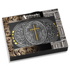 ATTITUDE BY MONTANA SILVERSMITHS ESTABLISHED FAITH CROSS - ACC BUCKLE  - A1073P