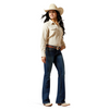 ARIAT PERFECT RISE ADALYNNE BOOT CUT - LADIES JEANS  - 10065885