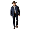 ARIAT RINSE DENIM CHORE - MENS JACKET  - 10072355