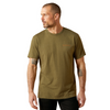 ARIAT ROPER SEAL MILITARY HEATHER - MENS TEE  - 10065888