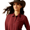 ARIAT TAWNY PORT KIRBY PRO - LADIES SHIRT  - 10052977