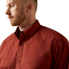 ARIAT WREN DARK RED CLASSIC PRINT - MENS SHIRT  - 10065792