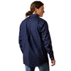 ARIAT WF BEAUX FITTED NAVY PRINT - MENS SHIRT  - 10065802