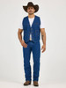 WRANGLER UNLINED DENIM VEST - MENS JACKET  - 74130PW