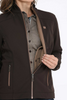 CINCH BROWN SOLID BONDED CONCEAL - LADIES JACKET  - MAJ9856006