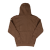 RED DIRT AZTEC JANGO HOODIE BROWN - MENS HOODIE  - RDHC-T-186
