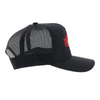 HOOEY BAD COMPANY BLACK/RED/YELLOW - HATS CAP  - BC004T-BK