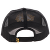 HOOEY BAD COMPANY BLACK W/YELLOW - HATS CAP  - BC005T-BK