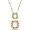 SWAROVSKI CHROMA PENDANT CUSHION GOLD - ACCESSORIES JEWELRY NECKLACE - 5692496