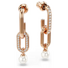 SWAROVSKI CONSTELLA ROSE GOLD WHITE - ACCESSORIES JEWELRY EARRINGS - 5728585