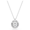 SWAROVSKI DEXTERA PENDANT WHITE RHODIUM - ACCESSORIES JEWELRY NECKLACE - 5733400