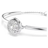 SWAROVSKI DEXTERA BANGLE WHITE RHODIUM - ACCESSORIES JEWELRY BRACELET - 5733399