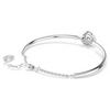 SWAROVSKI DEXTERA BANGLE WHITE RHODIUM - ACCESSORIES JEWELRY BRACELET - 5733399