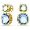 SWAROVSKI CHROMA MULTICOLORED GOLD-TONE - ACCESSORIES JEWELRY EARRINGS - 5721610