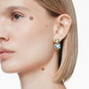 SWAROVSKI CHROMA MULTICOLORED GOLD-TONE - ACCESSORIES JEWELRY EARRINGS - 5721610
