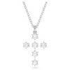 SWAROVSKI INSIGNE PENDANT CROSS WHITE - ACCESSORIES JEWELRY NECKLACE - 5675576