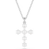SWAROVSKI INSIGNE PENDANT CROSS WHITE - ACCESSORIES JEWELRY NECKLACE - 5675576
