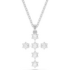 SWAROVSKI INSIGNE PENDANT CROSS WHITE - ACCESSORIES JEWELRY NECKLACE - 5675576