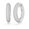 SWAROVSKI DEXTERA HOOP MEDIUM WHITE - ACCESSORIES JEWELRY EARRINGS - 5689690