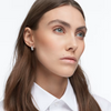 SWAROVSKI DEXTERA HOOP SMALL WHITE - ACCESSORIES JEWELRY EARRINGS - 5689680