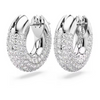SWAROVSKI DEXTERA HOOP SMALL WHITE - ACCESSORIES JEWELRY EARRINGS - 5689680