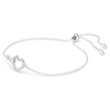 SWAROVSKI HYPERBOLA INFINITY/HEART WHITE - ACCESSORIES JEWELRY BRACELET - 5524421