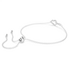 SWAROVSKI HYPERBOLA INFINITY/HEART WHITE - ACCESSORIES JEWELRY BRACELET - 5524421