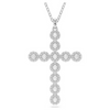 SWAROVSKI INSIGNE PENDANT CROSS WHITE - ACCESSORIES JEWELRY NECKLACE - 5675573