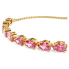 SWAROVSKI MATRIX TENNIS PEAR PINK - ACCESSORIES JEWELRY BRACELET - 5707187