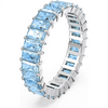 SWAROVSKI MATRIX BAGUETTE BLUE - ACCESSORIES JEWELRY RING - 5661909