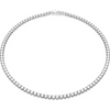 SWAROVSKI MATRIX TENNIS WHITE RHODIUM - ACCESSORIES JEWELRY NECKLACE - 5681801